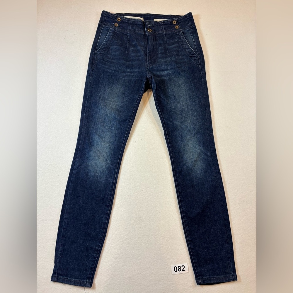 Pilcro Women's Dark‎ Blue Skinny Jeans Size 27